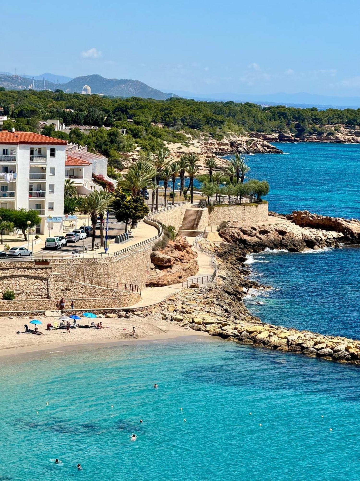 Charming Sea Front 3 Bedroom Apartment - Incredible Views! L'Ametlla de Mar Eksteriør bilde